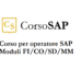 Corso online per operatore SAP Moduli FI CO SD MM